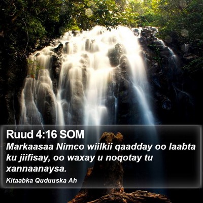 Ruud 4:16 SOM Bible Verse Image