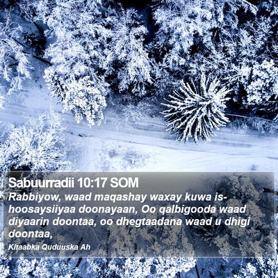 Sabuurradii 10:17 SOM Bible Verse Image