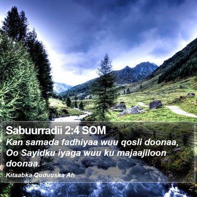 Sabuurradii 2:4 SOM Bible Verse Image
