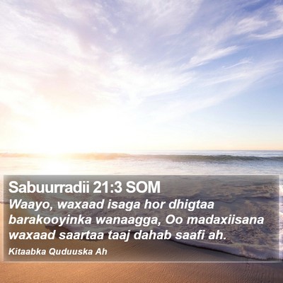 Sabuurradii 21:3 SOM Bible Verse Image