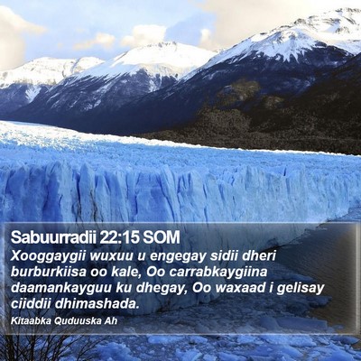 Sabuurradii 22:15 SOM Bible Verse Image