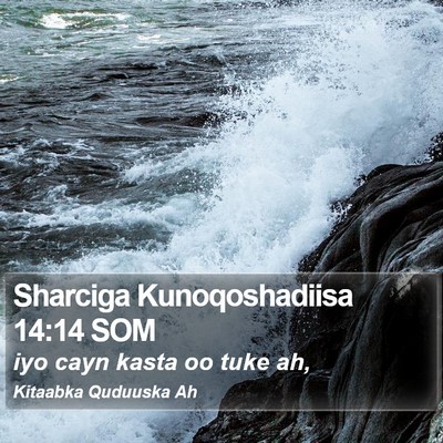 Sharciga Kunoqoshadiisa 14:14 SOM Bible Verse Image