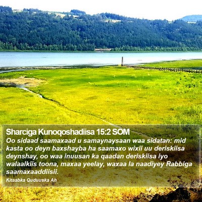 Sharciga Kunoqoshadiisa 15:2 SOM Bible Verse Image