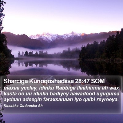 Sharciga Kunoqoshadiisa 28:47 SOM Bible Verse Image