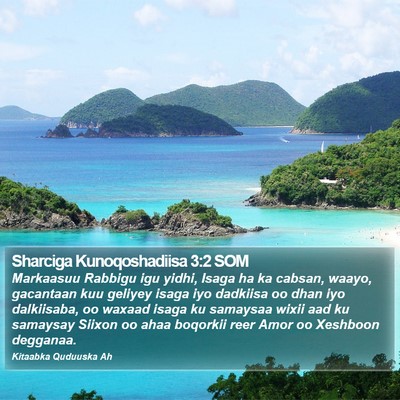 Sharciga Kunoqoshadiisa 3:2 SOM Bible Verse Image