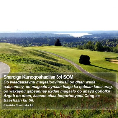 Sharciga Kunoqoshadiisa 3:4 SOM Bible Verse Image