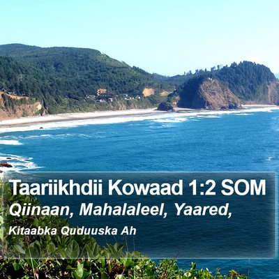 Taariikhdii Kowaad 1:2 SOM Bible Verse Image