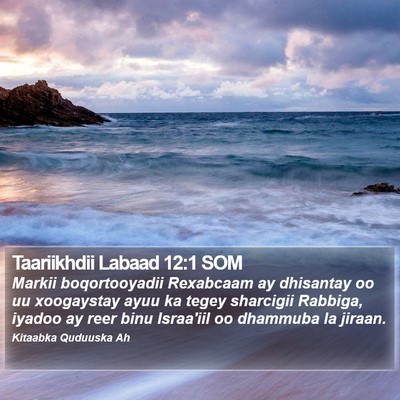 Taariikhdii Labaad 12:1 SOM Bible Verse Image