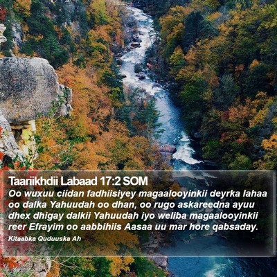 Taariikhdii Labaad 17:2 SOM Bible Verse Image