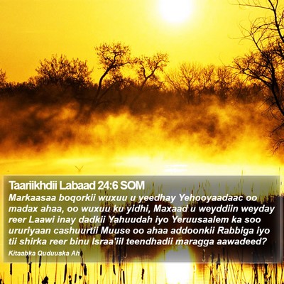 Taariikhdii Labaad 24:6 SOM Bible Verse Image