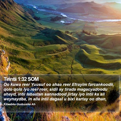 Tirintii 1:32 SOM Bible Verse Image