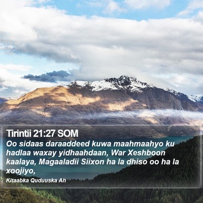 Tirintii 21:27 SOM Bible Verse Image