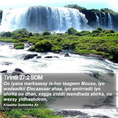 Tirintii 27:2 SOM Bible Verse Image
