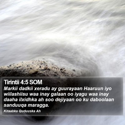 Tirintii 4:5 SOM Bible Verse Image