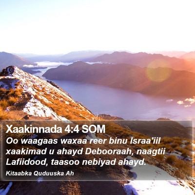 Xaakinnada 4:4 SOM Bible Verse Image