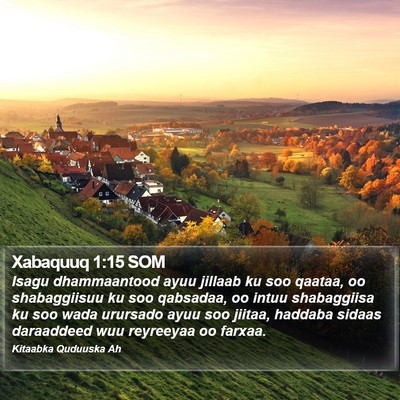 Xabaquuq 1:15 SOM Bible Verse Image