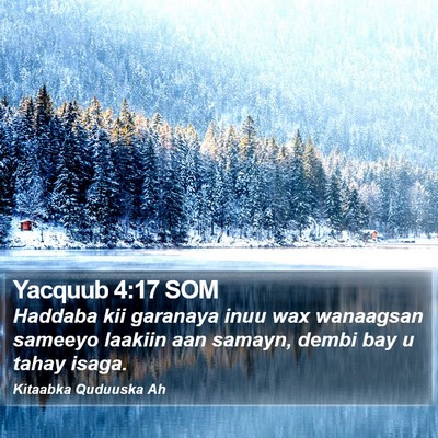 Yacquub 4:17 SOM Bible Verse Image