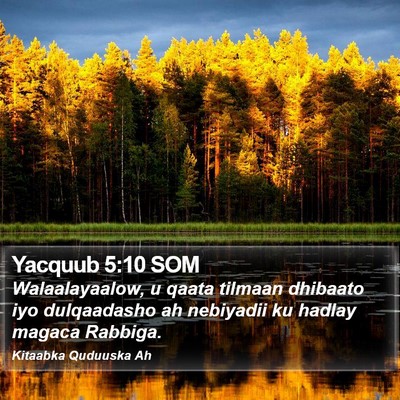 Yacquub 5:10 SOM Bible Verse Image