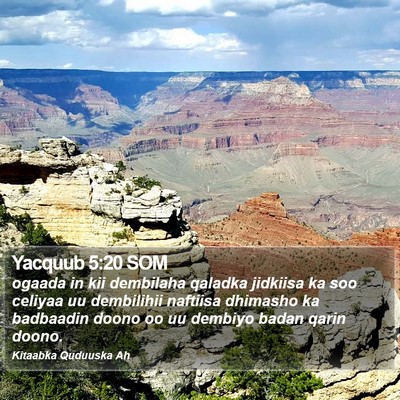 Yacquub 5:20 SOM Bible Verse Image