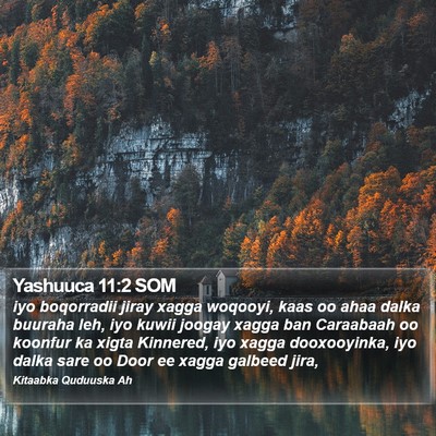 Yashuuca 11:2 SOM Bible Verse Image