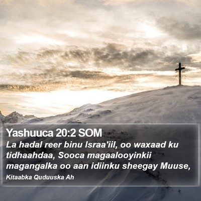 Yashuuca 20:2 SOM Bible Verse Image