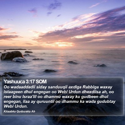 Yashuuca 3:17 SOM Bible Verse Image