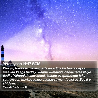 Yeremyaah 11:17 SOM Bible Verse Image