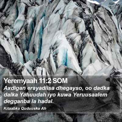 Yeremyaah 11:2 SOM Bible Verse Image