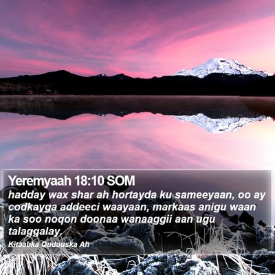Yeremyaah 18:10 SOM Bible Verse Image