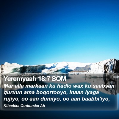 Yeremyaah 18:7 SOM Bible Verse Image
