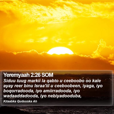 Yeremyaah 2:26 SOM Bible Verse Image