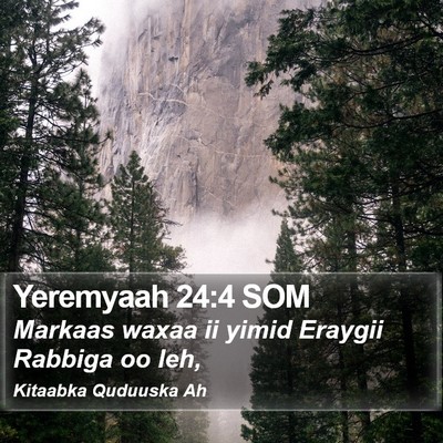 Yeremyaah 24:4 SOM Bible Verse Image