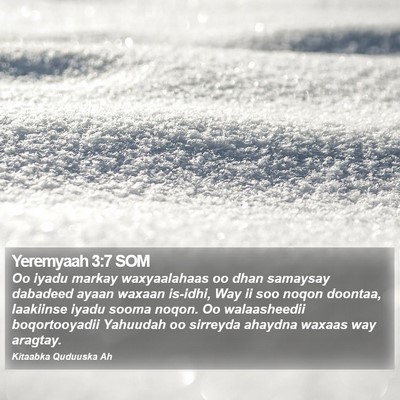 Yeremyaah 3:7 SOM Bible Verse Image