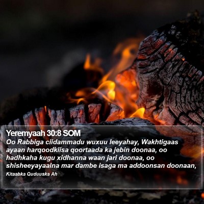 Yeremyaah 30:8 SOM Bible Verse Image