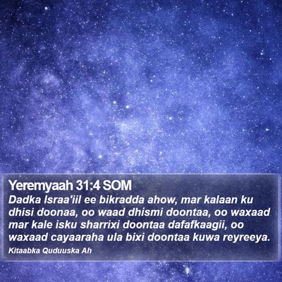 Yeremyaah 31:4 SOM Bible Verse Image
