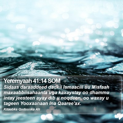 Yeremyaah 41:14 SOM Bible Verse Image