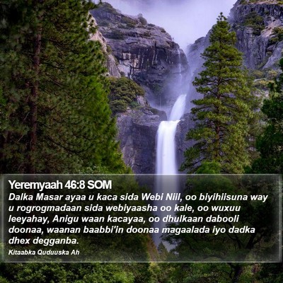 Yeremyaah 46:8 SOM Bible Verse Image