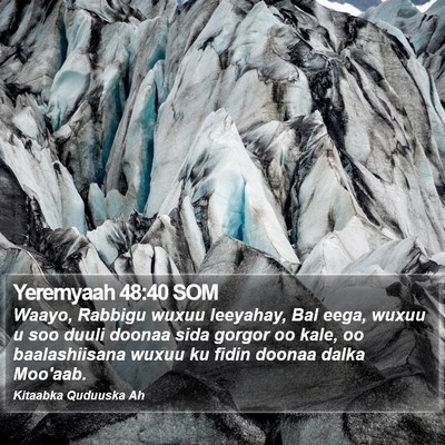 Yeremyaah 48:40 SOM Bible Verse Image