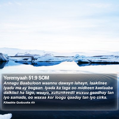 Yeremyaah 51:9 SOM Bible Verse Image