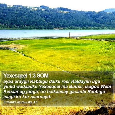 Yexesqeel 1:3 SOM Bible Verse Image
