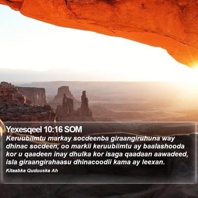 Yexesqeel 10:16 SOM Bible Verse Image