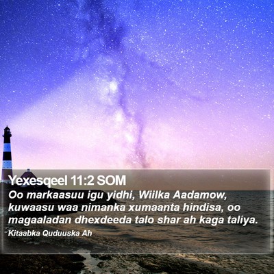 Yexesqeel 11:2 SOM Bible Verse Image