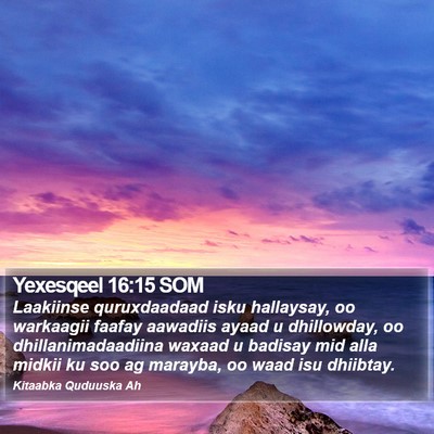 Yexesqeel 16:15 SOM Bible Verse Image