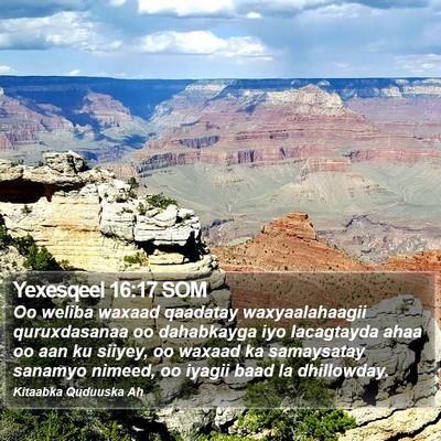 Yexesqeel 16:17 SOM Bible Verse Image
