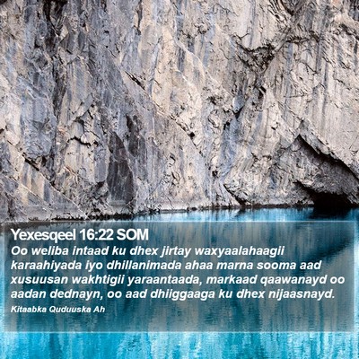 Yexesqeel 16:22 SOM Bible Verse Image