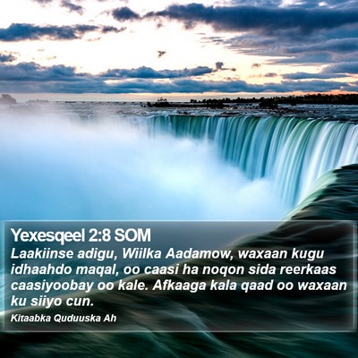 Yexesqeel 2:8 SOM Bible Verse Image