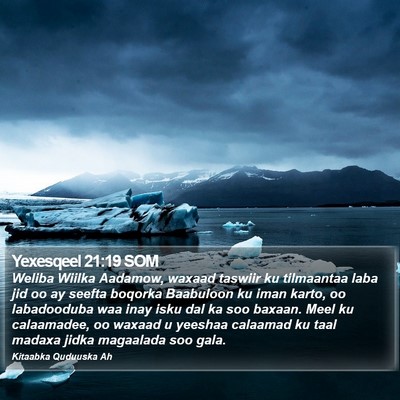 Yexesqeel 21:19 SOM Bible Verse Image