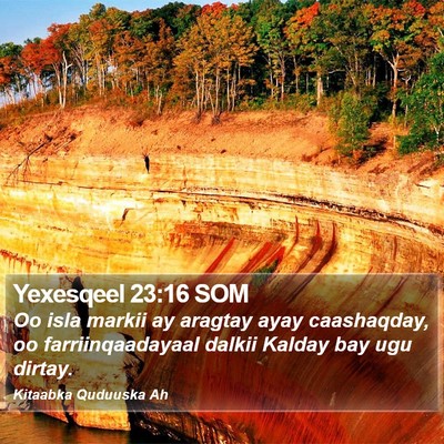 Yexesqeel 23:16 SOM Bible Verse Image