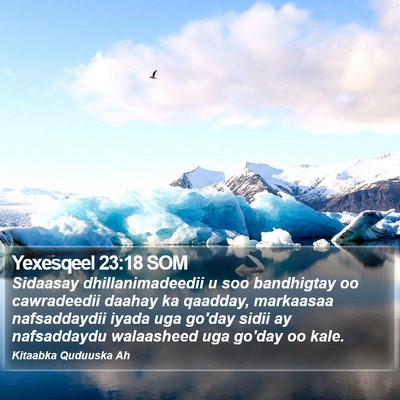 Yexesqeel 23:18 SOM Bible Verse Image