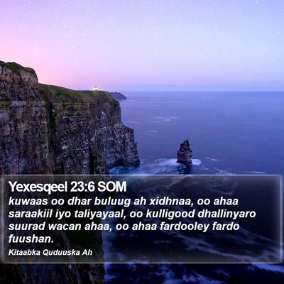 Yexesqeel 23:6 SOM Bible Verse Image